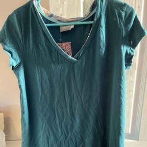 Majamas Earth Nuovo Top - Teal, Medium - New with Tags